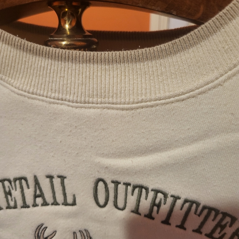 Vintage Croft and Borrow Whitetail Outfitters Deer Crewneck Sweatshirt Sizw XL - Picture 5 of 8